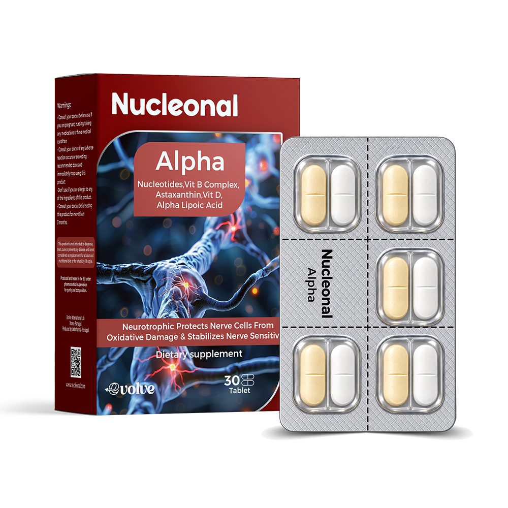 Nucleonal Alpha Dual Tablet Formula original pack artwork