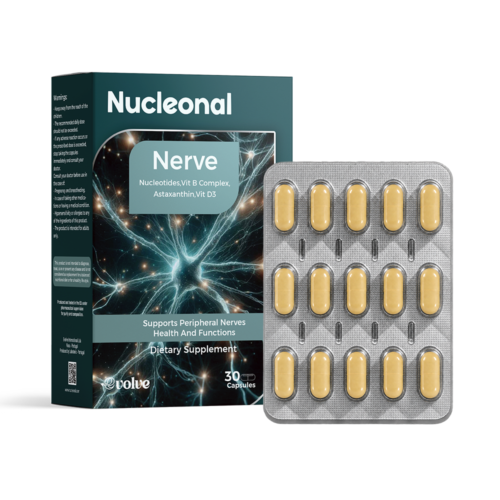 Nucleonal Nerve Capsules original pack artwork