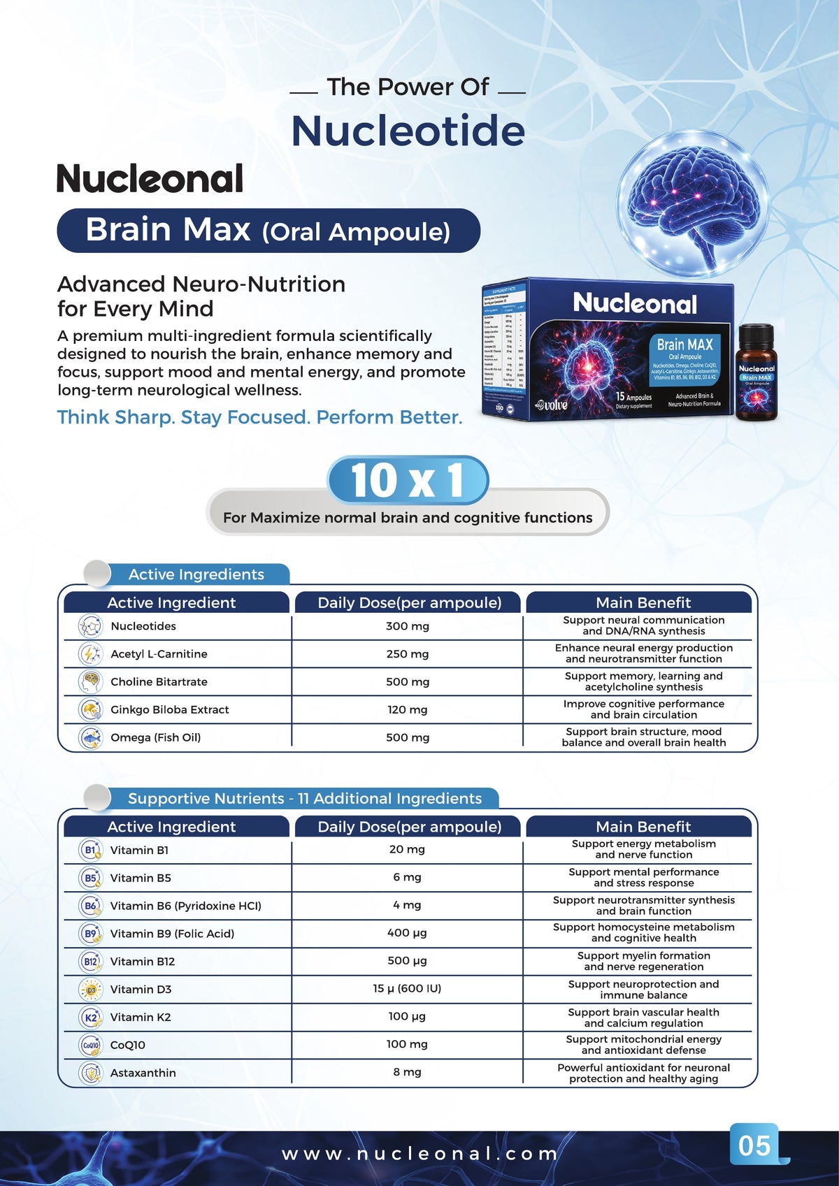 Nucleonal Power of Nucleotide - Page 6 / 12